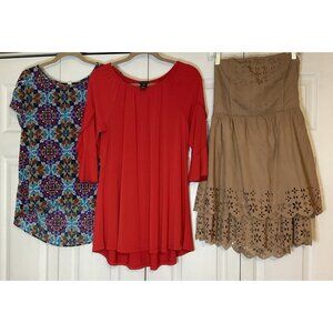 Womens‎ Dress Tunic Top Lot Size Medium